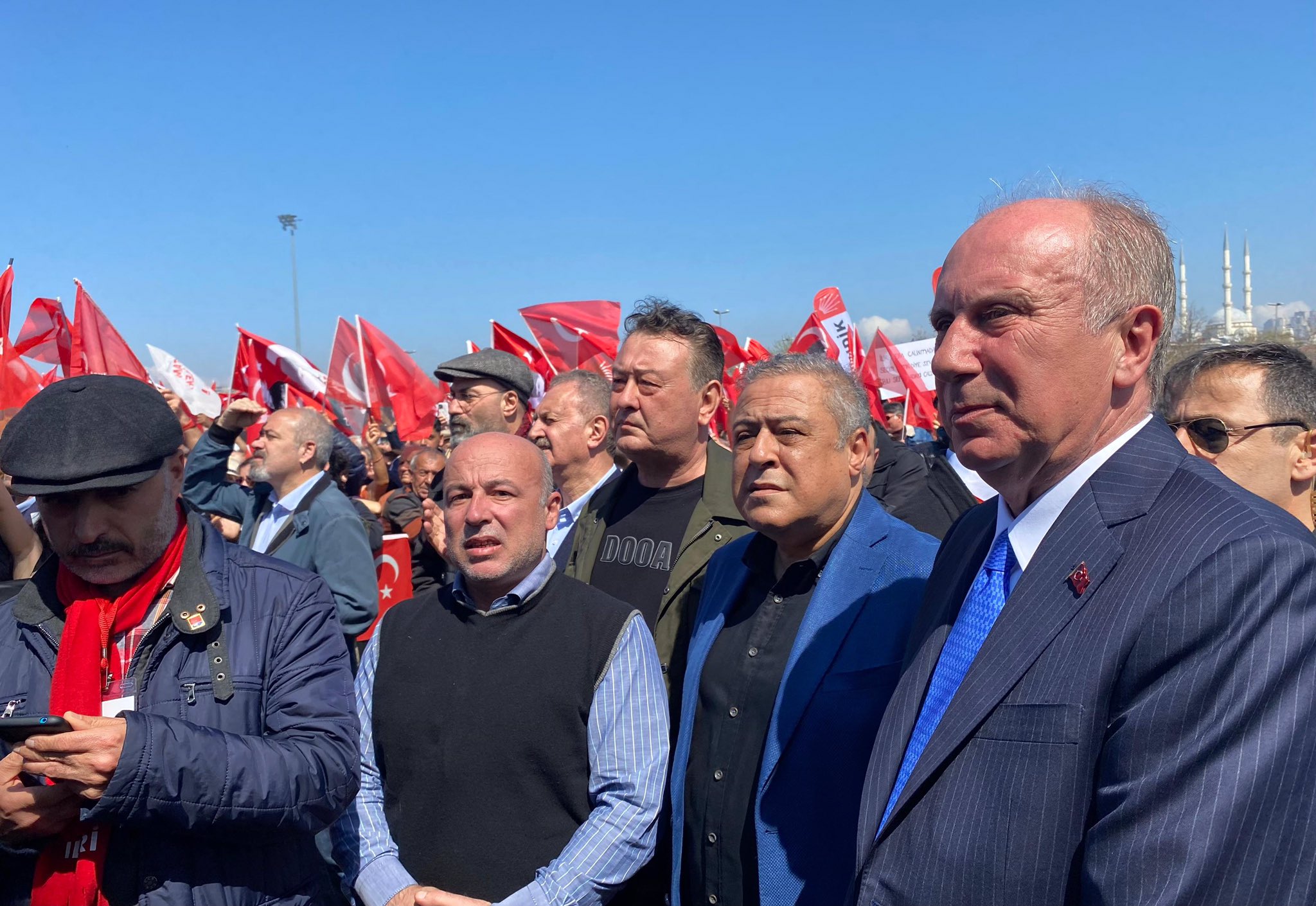 Memleket Partisi Genel Başkanı Muharrem İnce, İstanbul Büyükşehir Belediye Başkanı