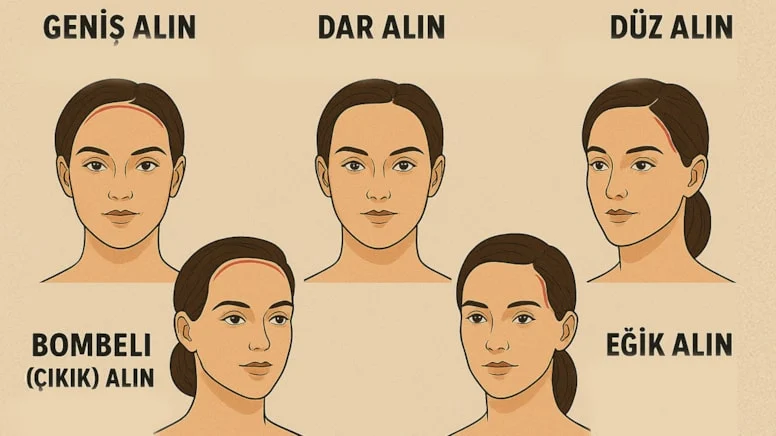Aynaya baktığınızda ne görüyorsunuz? Yüzünüz, özellikle de alnınız, aslında kişiliğiniz