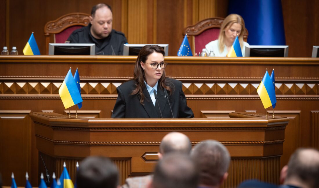 Ukrayna Devlet Başkanı Vladimir Zelenski'nin başbakanlık için aday gösterdiği Yulia