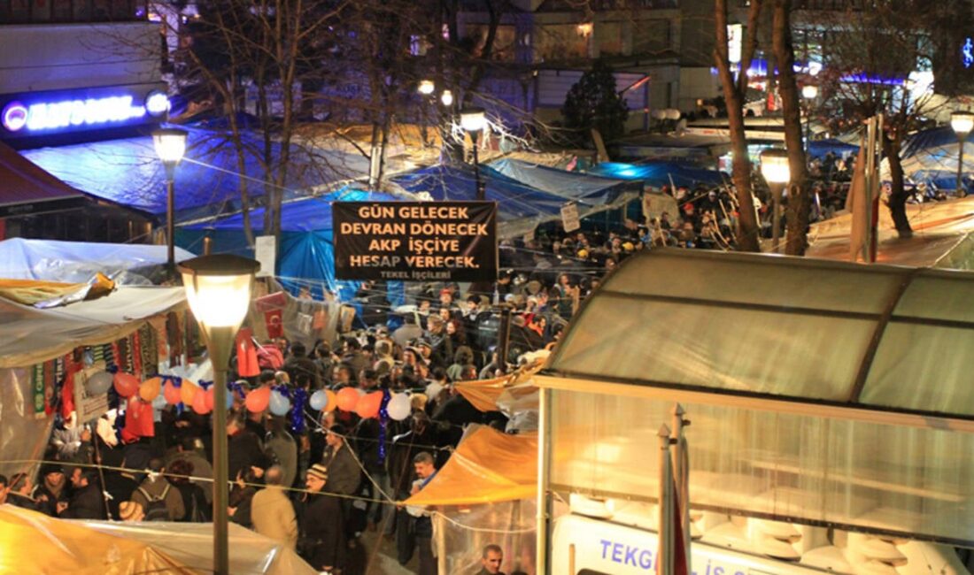 Türkiye’nin en büyük işçi eylemlerinden birine sahne olan ve “AKP’nin